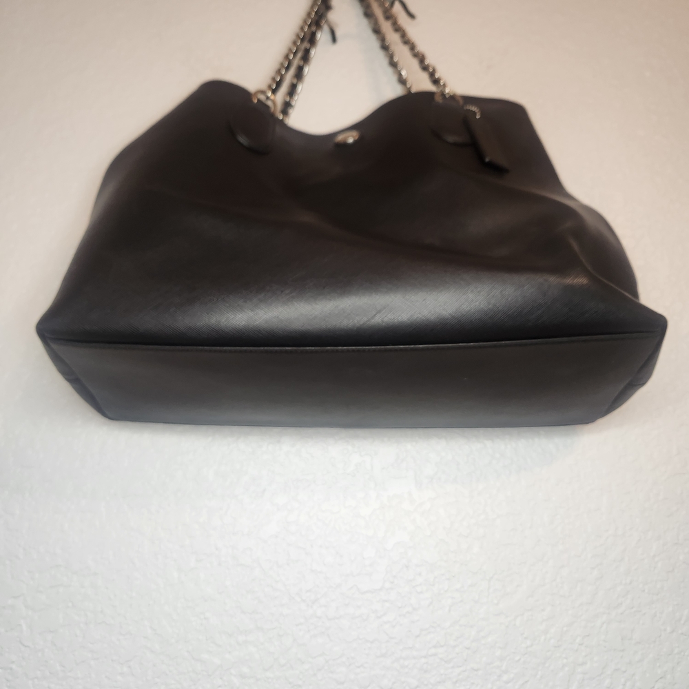 Coach Peyton Saffiano black handbag purse - Picture 15 of 16
